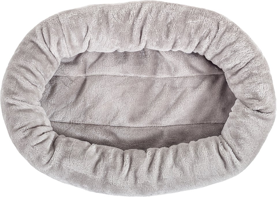 Natural Paradise Ersatzteile - Kuschelbett Oval (L 61 x B 46 x H 11 cm, grau)