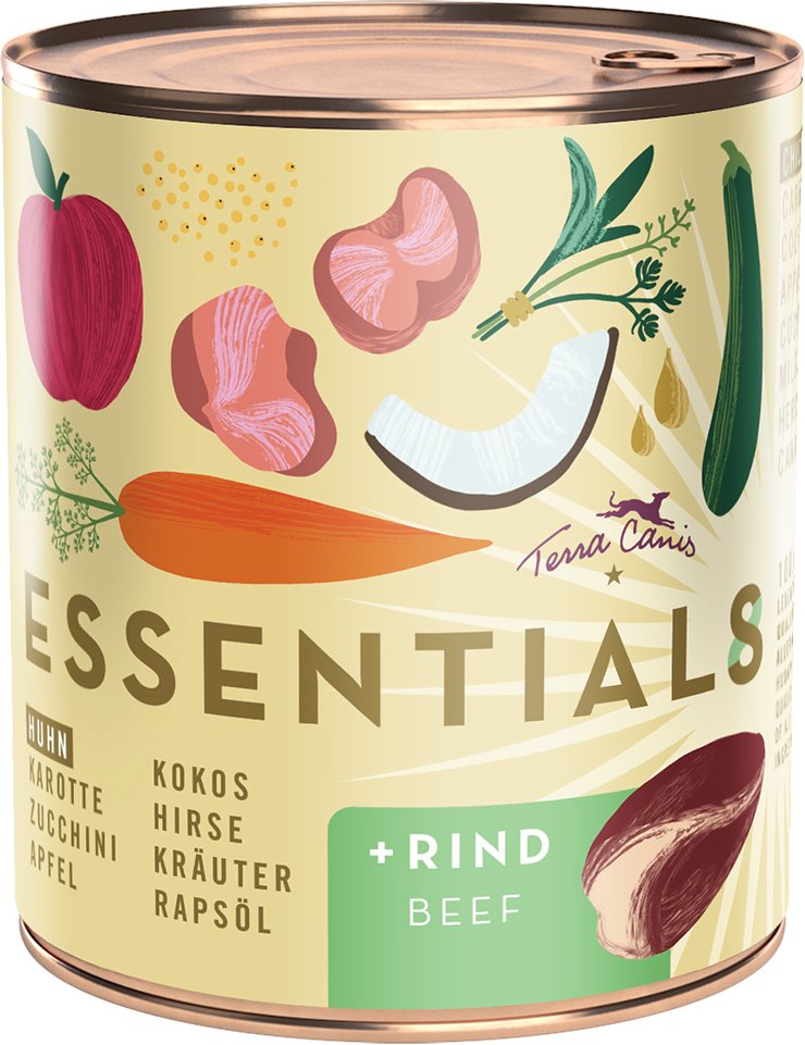 Thumbnail - Sparpaket Terra Canis Essential 8+ 12 x 780 g - Huhn & Rind