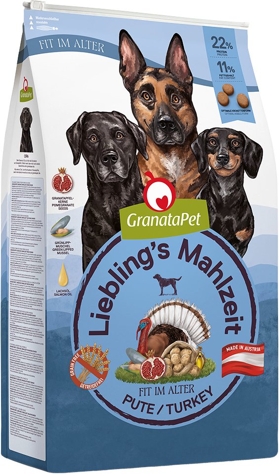 GranataPet Liebling's Mahlzeit Senior Pute - 10 kg