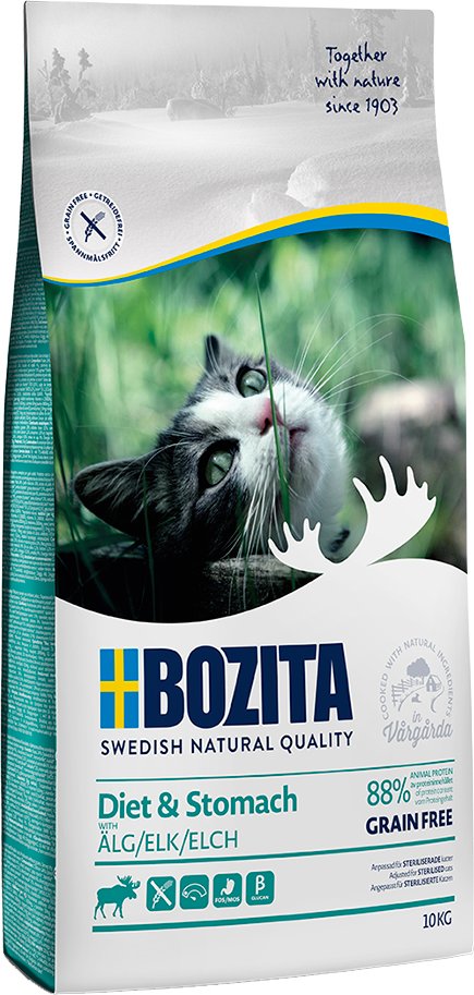 Bozita Grainfree Diet & Stomach Elch - 10 kg