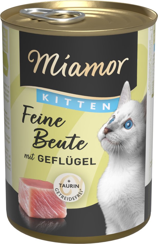 Miamor Feine Beute Kitten 12 x 400 g - Geflügel