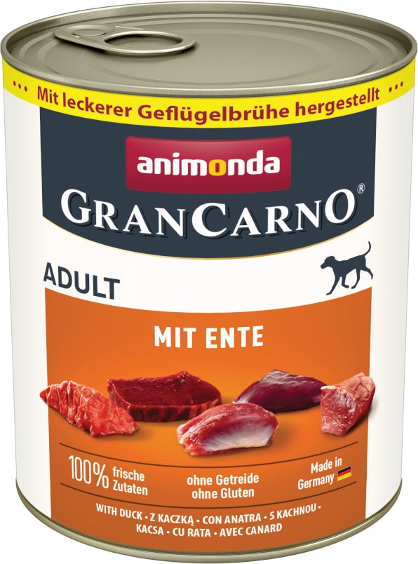 Sparpaket animonda GranCarno Original 24 x 800 g - mit Ente