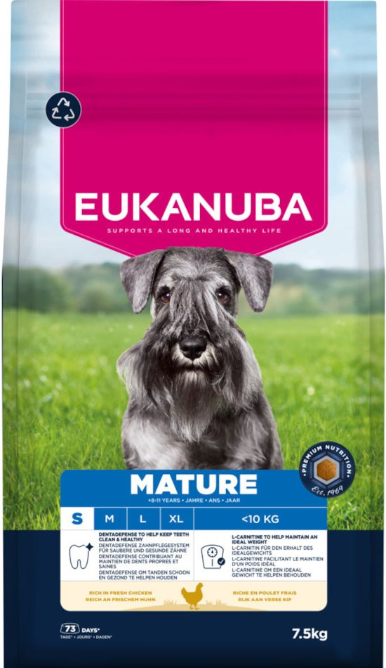 Eukanuba Premium Nutrition Mature Small Breed Huhn - Sparpaket: 2 x 7,5 kg