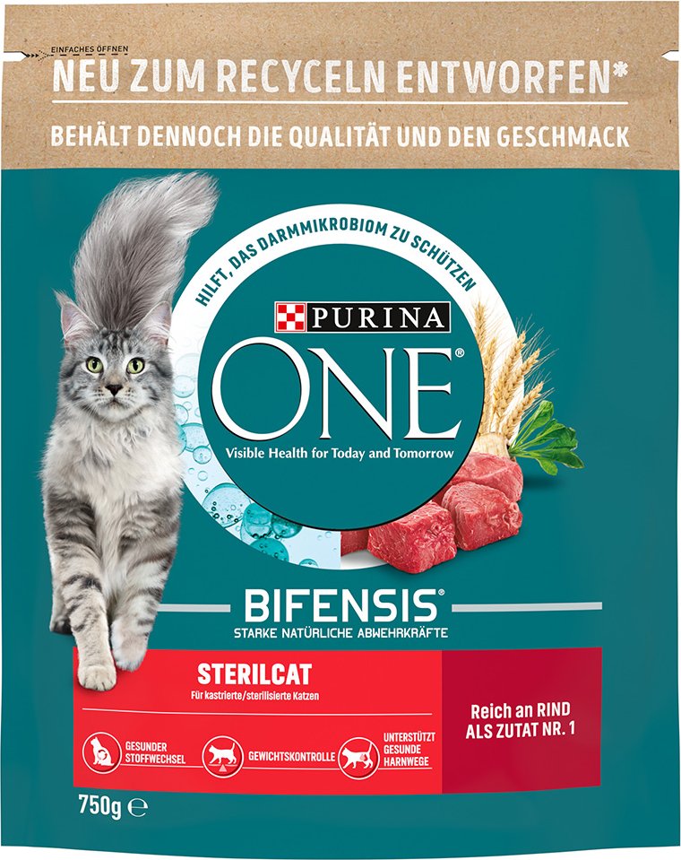 Thumbnail - PURINA ONE SterilCat Rind - 750 g