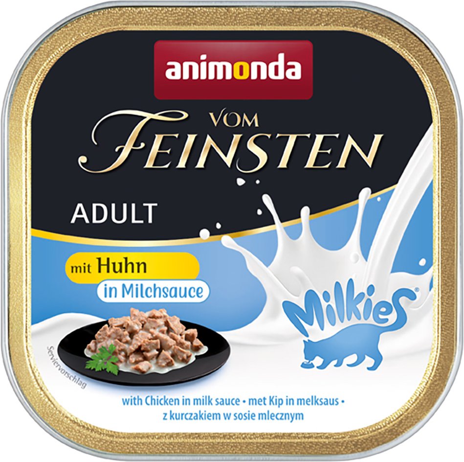 Sparpaket animonda Vom Feinsten Adult Milkies in Sauce 32 x 100 g - Huhn in Milchsauce