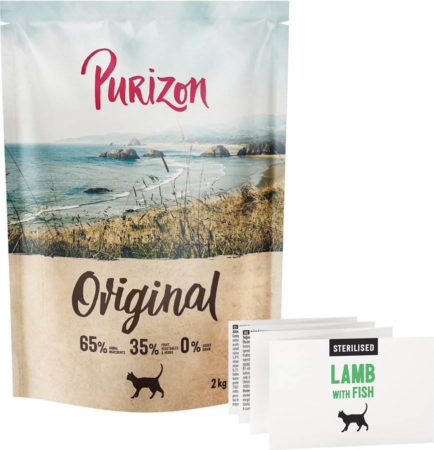 Purizon Sterilised Adult Lamm mit Fisch - getreidefrei - NEU: 2 kg