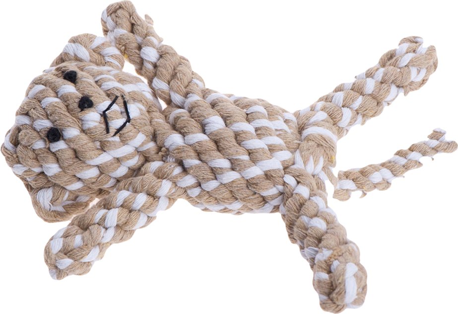 Hundespielzeug Tierfigur aus Baumwolltau - 2 Stück im Sparset