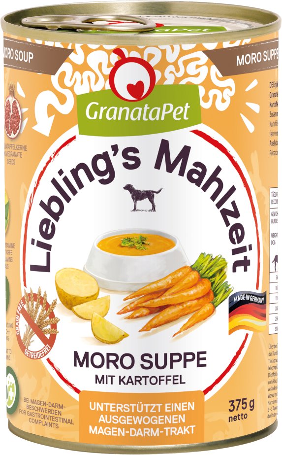 GranataPet Liebling's Mahlzeit Moro-Suppe 6 x 375 g - 6 x 375 g