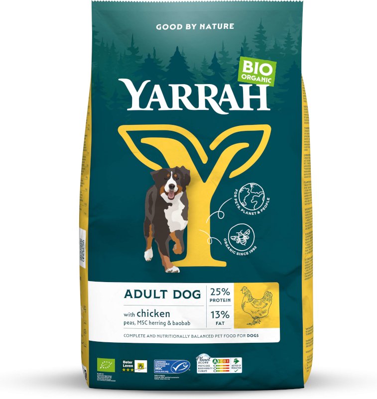 Yarrah Bio Adult mit Bio Huhn - 2 kg