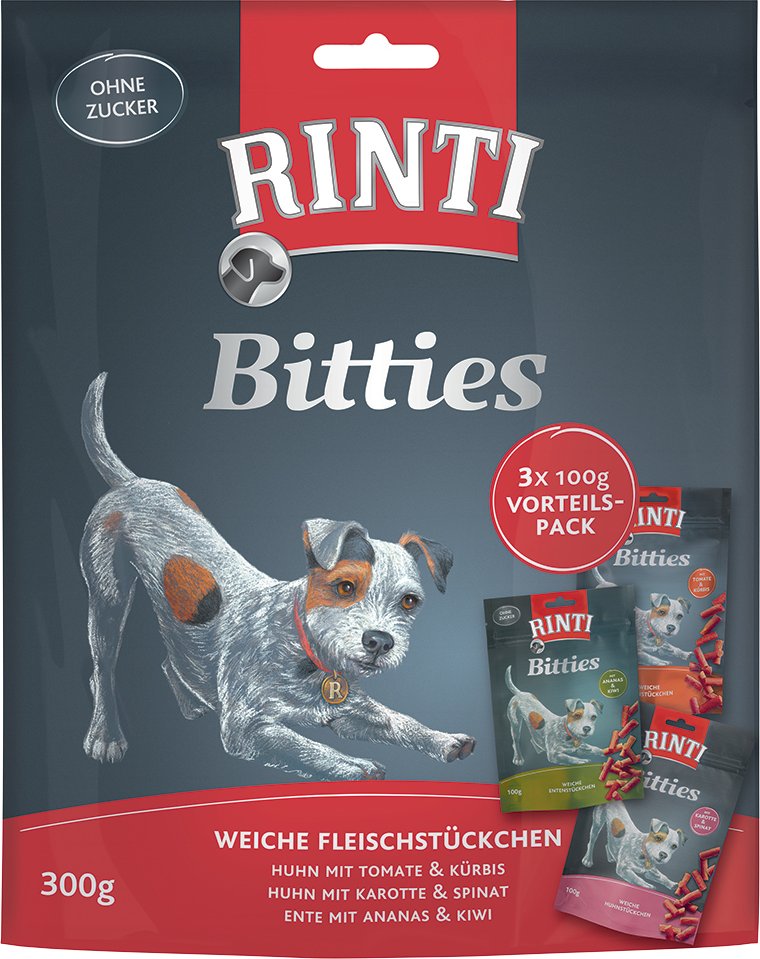RINTI Bitties Mixpack 3 Sorten - 3 x 100 g