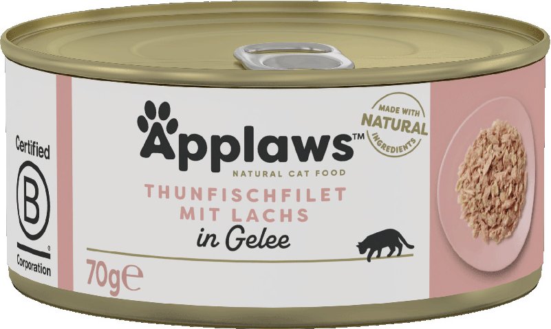 Applaws in Jelly 6 x 70 g - Thunfisch & Lachs