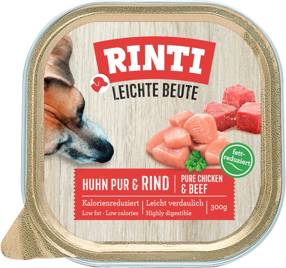 Sparpaket RINTI Leichte Beute 18 x 300 g - Huhn & Rind