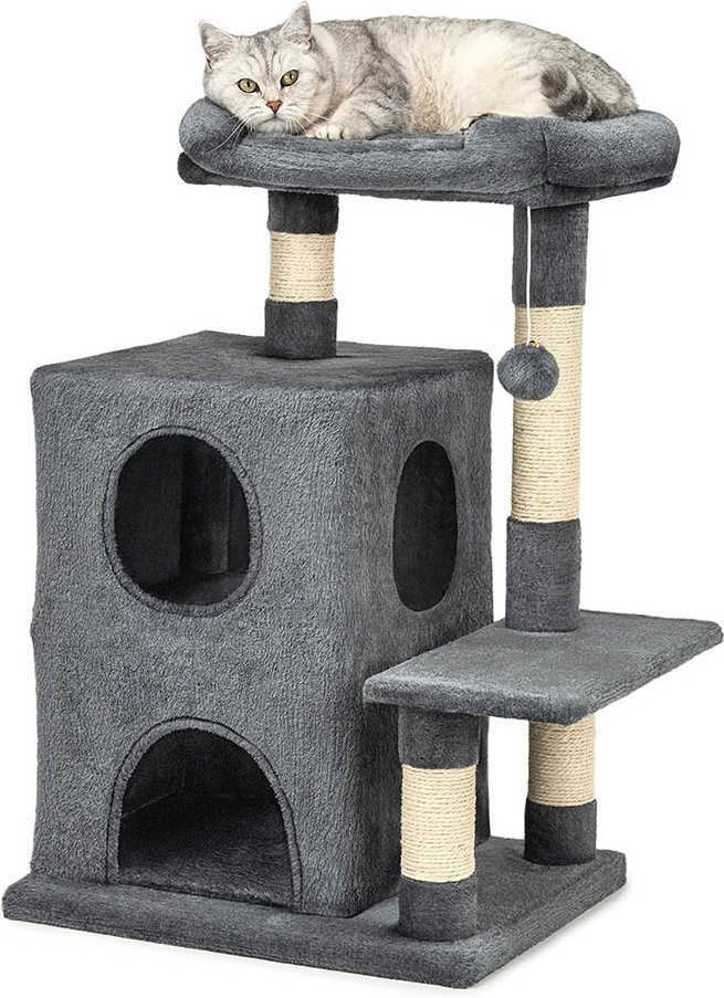 Lionto Kratzbaum, 80 cm - dunkelgrau