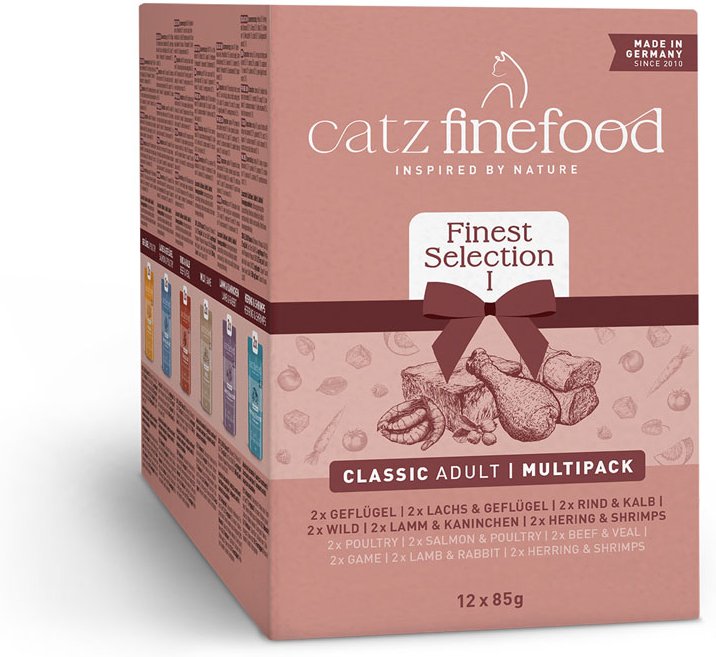 Mixpaket catz finefood 60 x 85 g - Mixpaket 1 (6 Sorten)