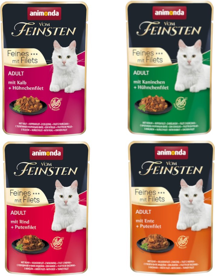 animonda Vom Feinsten Adult Feine Vielfalt - Sparpaket: 32 x 85 g