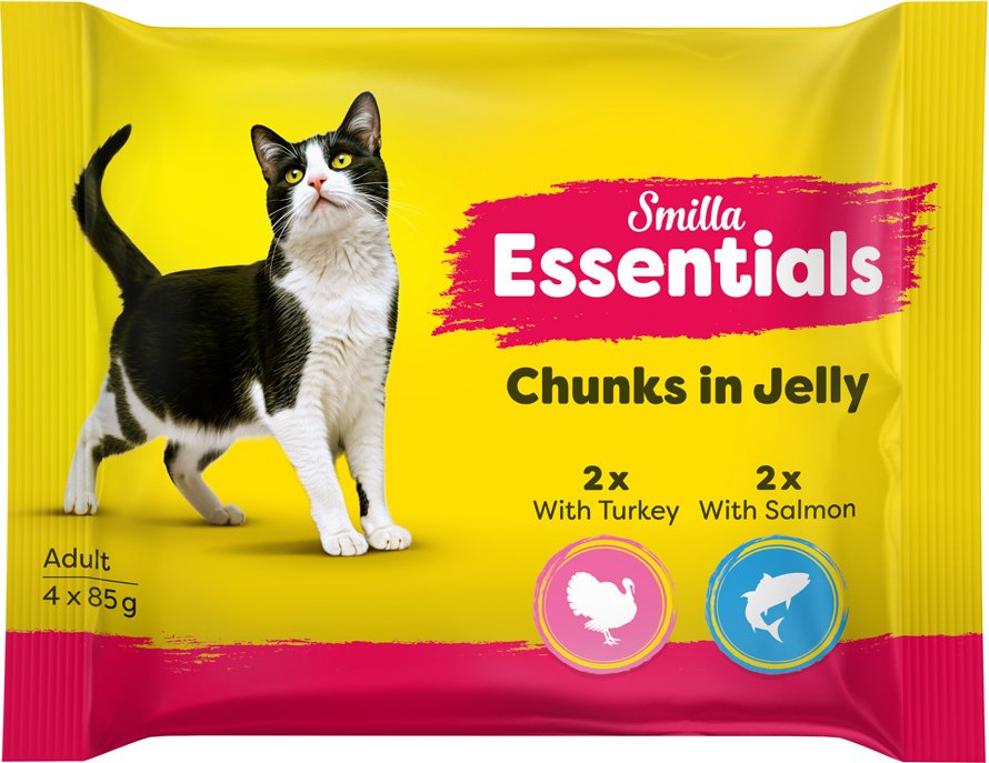 Smilla Essentials Frischebeutel Häppchen in Gelee - 4 x 85 g