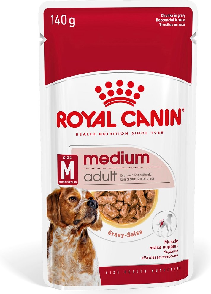 Royal Canin Medium Adult in Soße - 10 x 140 g