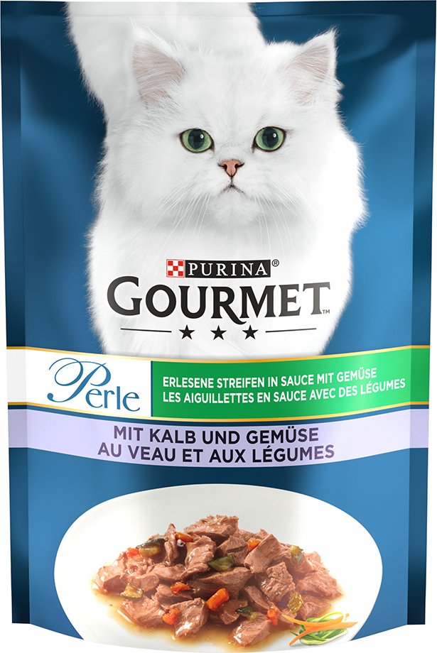 Gourmet Perle 26 x 85 g - Kalb & Gemüse