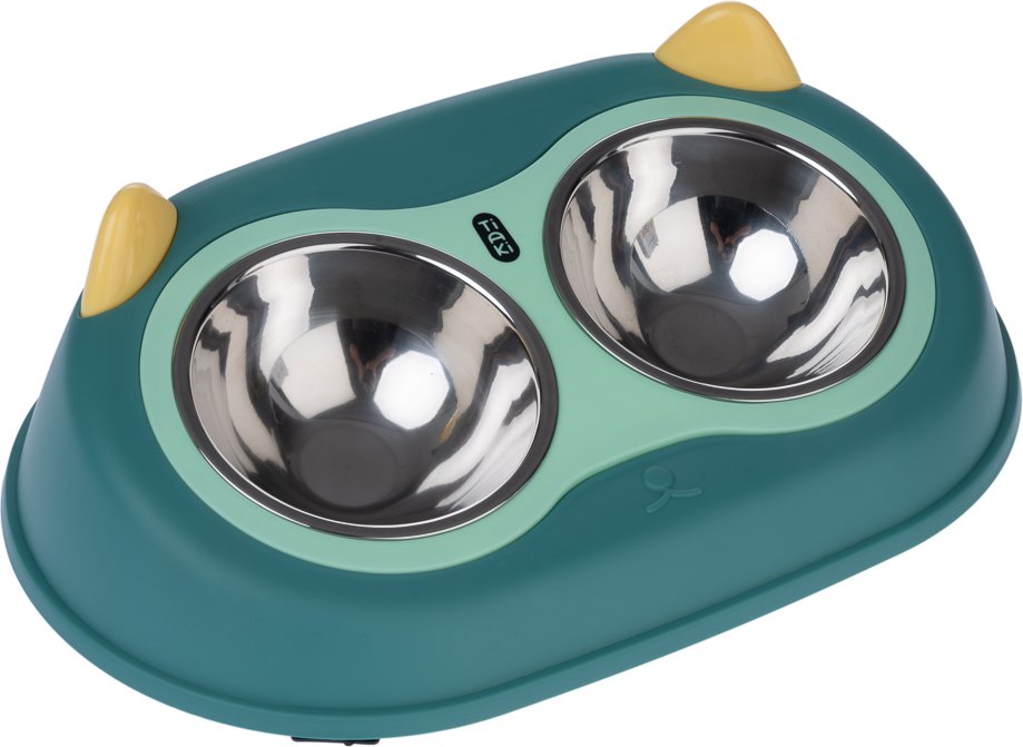 TIAKI Doppelnapf Eule - 2 x 300 ml