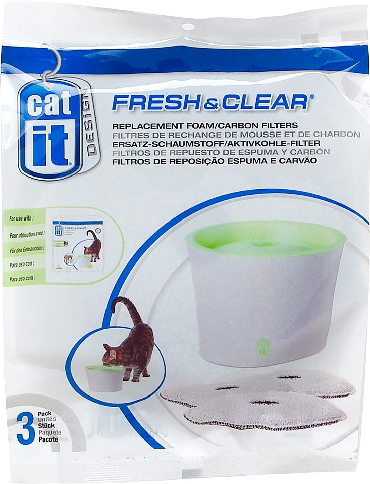 Catit Design Fresh & Clear Filter - Zubehör: Ersatzfilter (3 Stück)