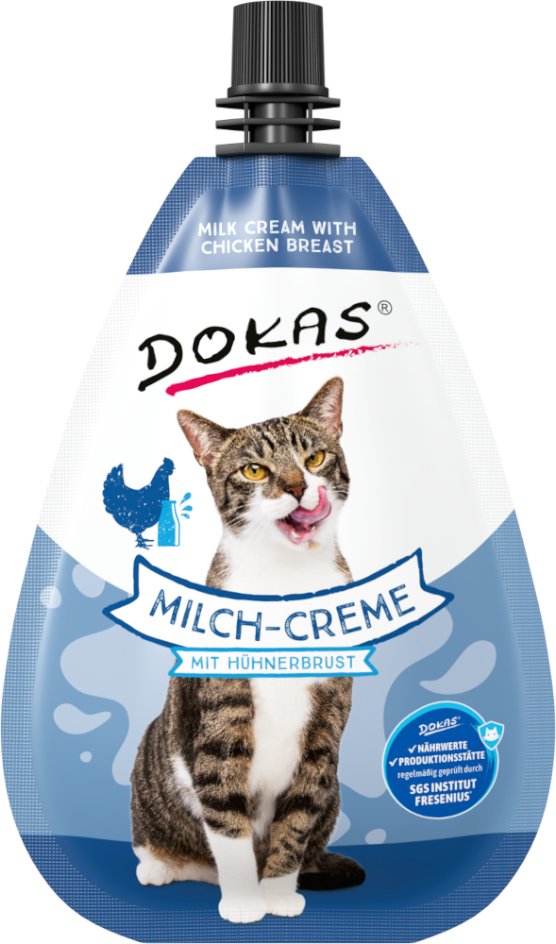 Dokas Milch-Creme mit Hühnerbrust - Sparpaket: 4 x 80 g