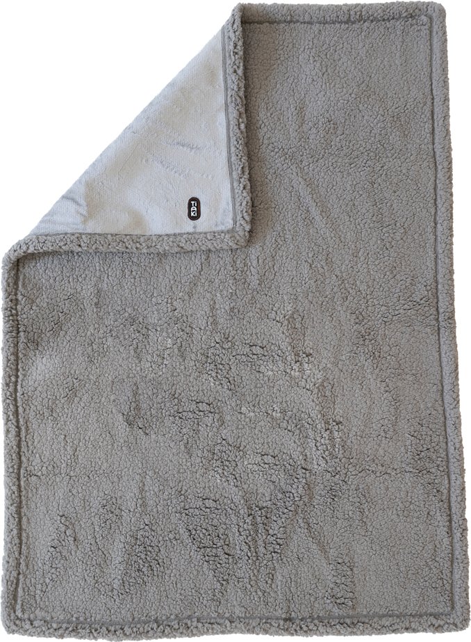 TIAKI Wasserdichte Hundedecke, grau - Größe M: L 101 x B 73 cm