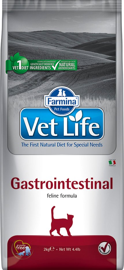 Farmina Vet Life Cat Gastro-Intestinal - Sparpaket: 3 x 2 kg