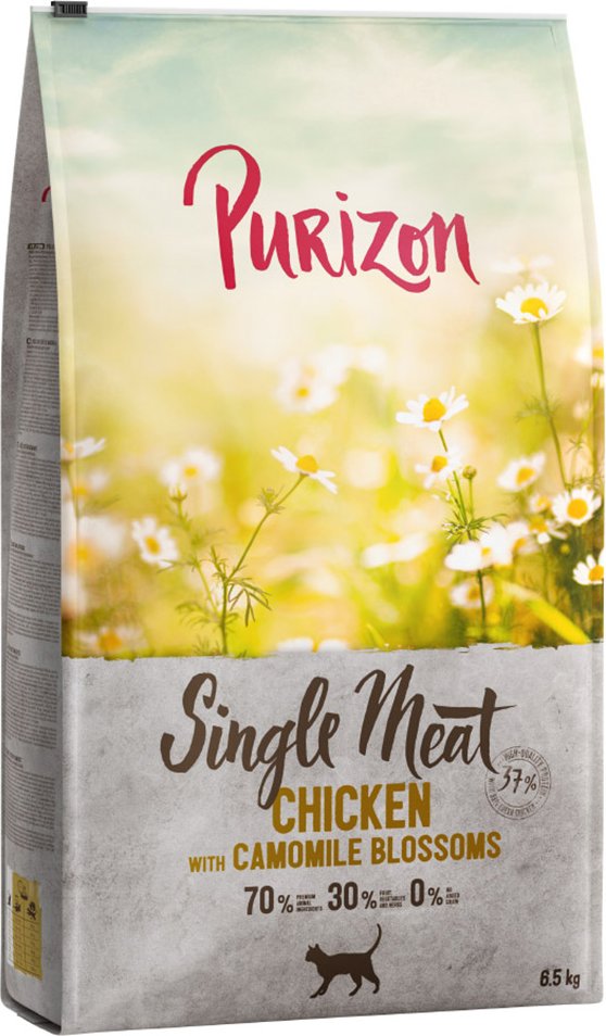 Purizon Single Meat Huhn mit Kamillenblüten - Sparpaket: 2 x 6,5 kg