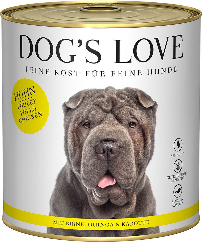 Dog´s Love Adult 6 x 800 g - Huhn