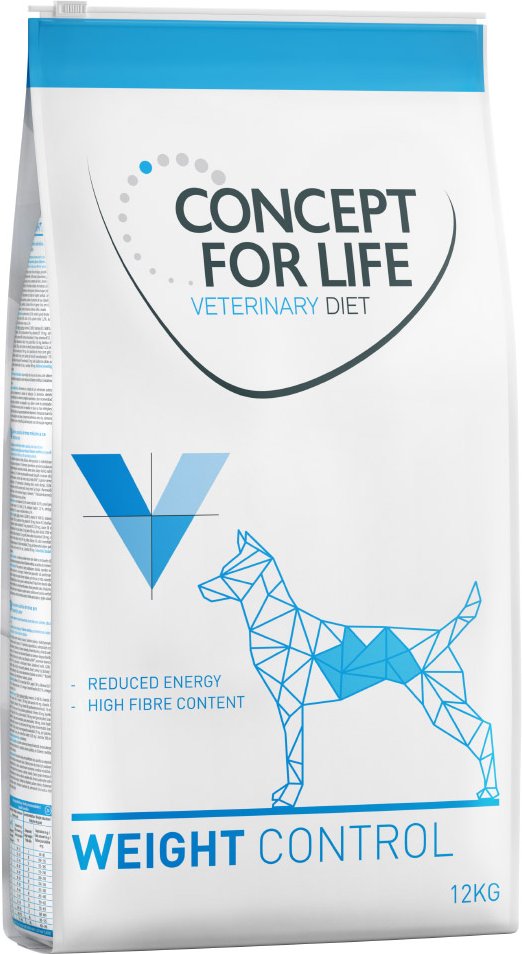 Concept for Life Veterinary Diet Weight Control Hundefutter - Sparpaket: 2 x 12 kg