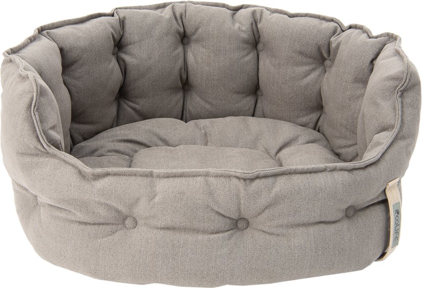 Hundebett Cozy ecoLIFE Grau - L 64 x B 60 x H 30 cm