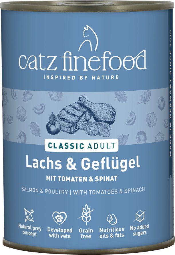 Sparpaket catz finefood 12 x 400 g - Hering & Shrimps