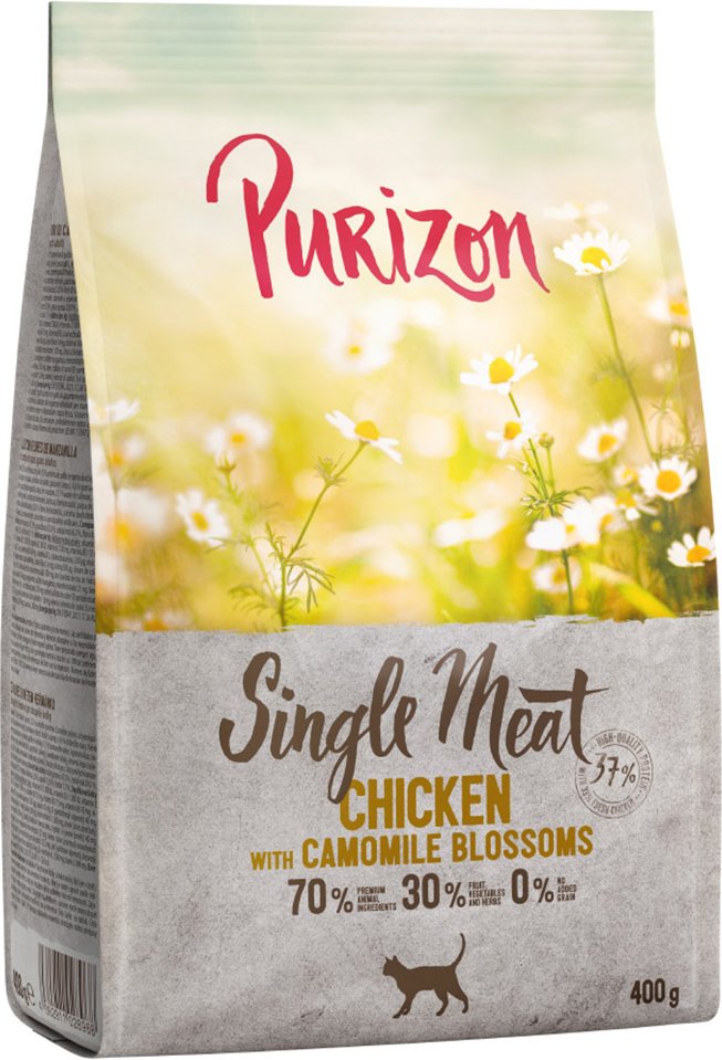 Purizon Single Meat Huhn mit Kamillenblüten - 400 g