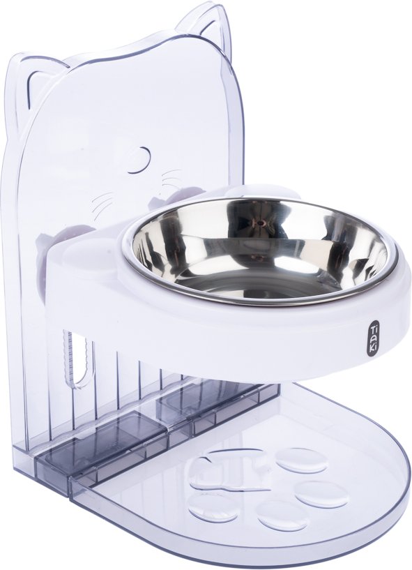 TIAKI Höhenverstellbarer Katzennapf Lilly - 480 ml