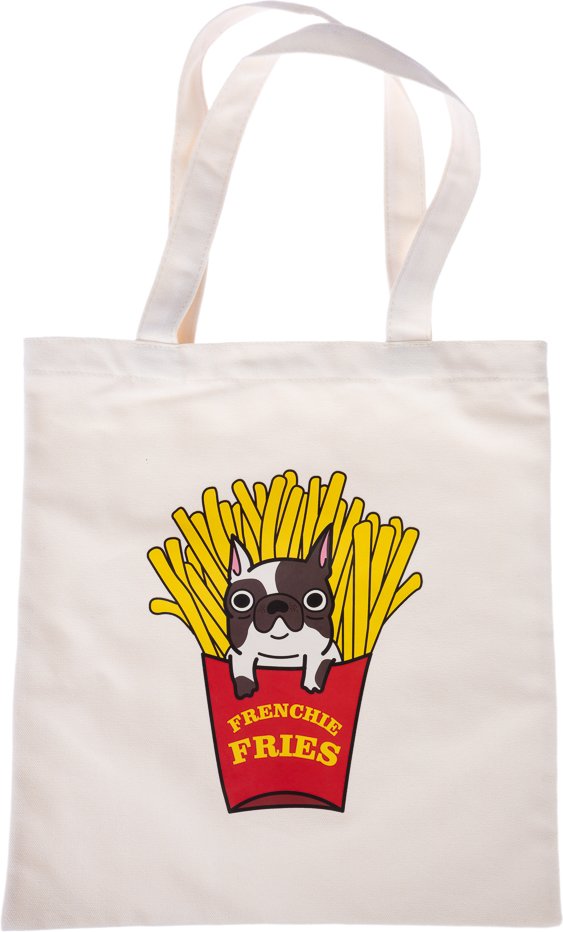 TIAKI Canvas-Tasche „Frenchie Fries“ - 1 Stück