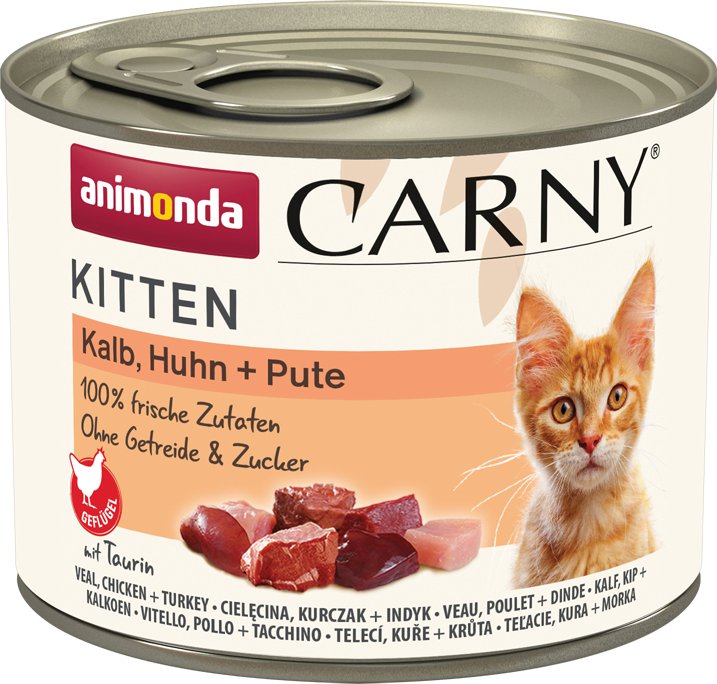 Thumbnail - animonda Carny Kitten 12 x 200 g - Kalb, Huhn & Pute