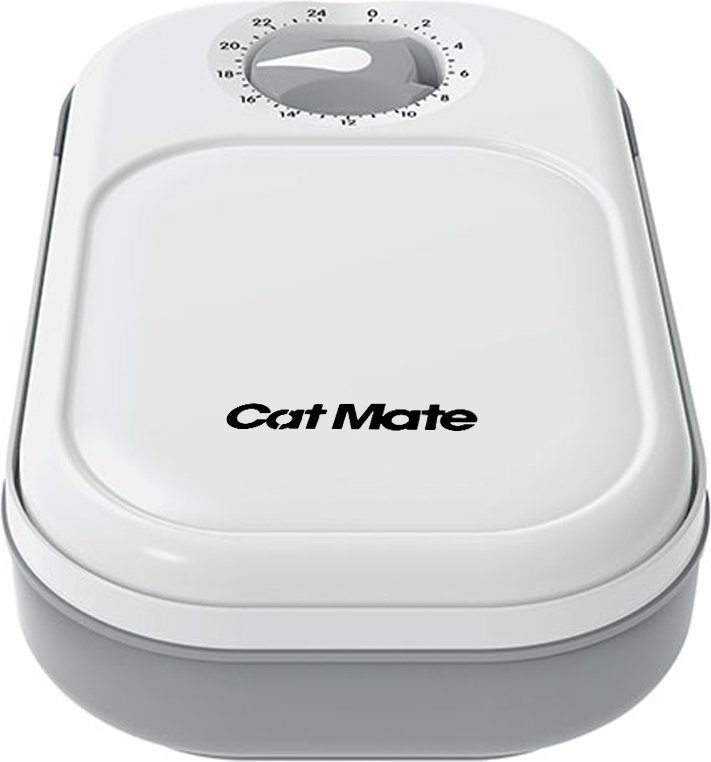 Cat Mate Futterautomat C100 - bis 400 g Trocken- oder Nassfutter