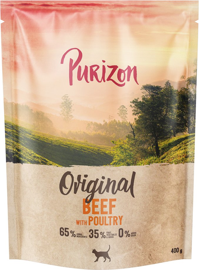Purizon Original Rind mit Huhn - getreidefrei - NEU: 400 g