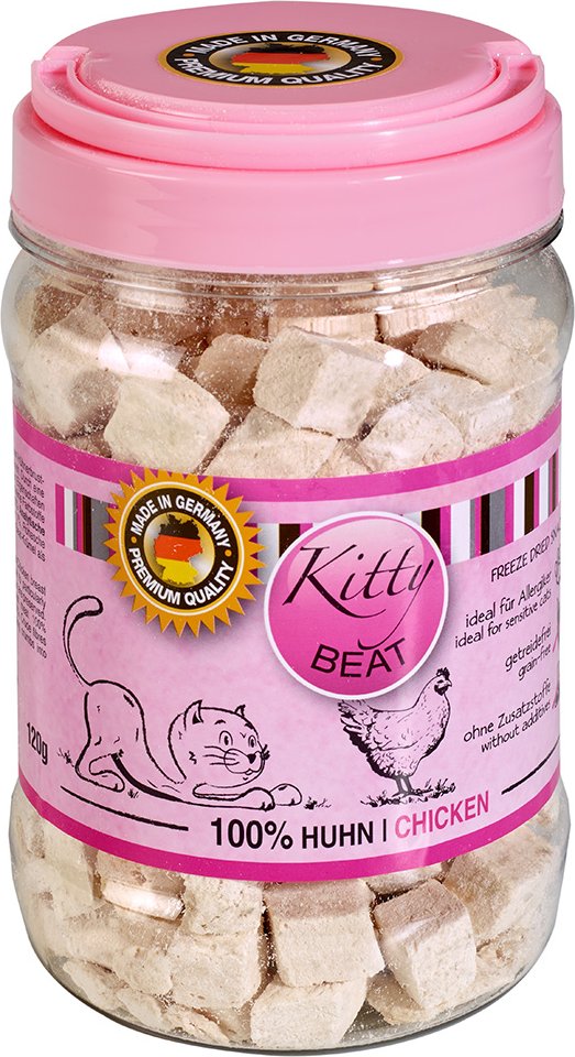 Porta 21 Kitty Beat Katzensnack - Sparpaket: Huhn (3 x 120 g)