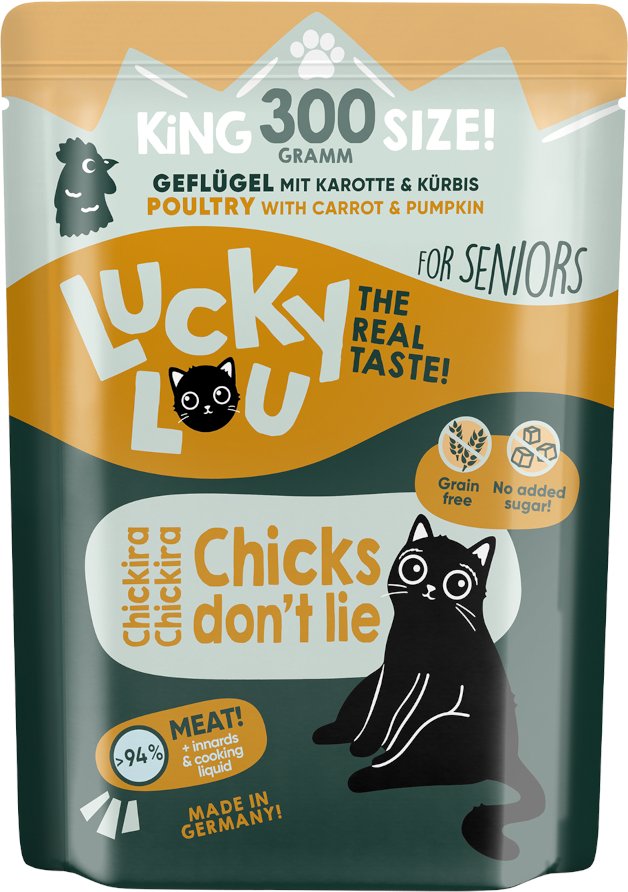 Lucky Lou Senior 6 x 300 g - Geflügel