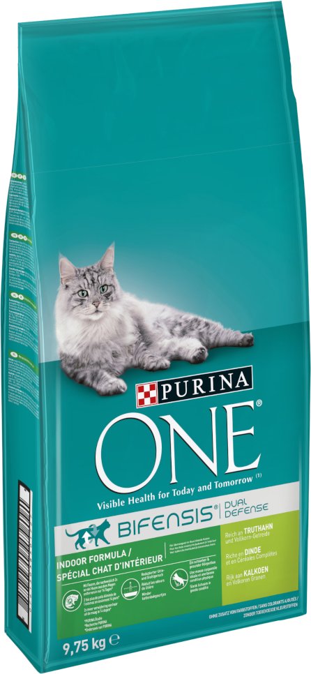 PURINA ONE Indoor Formula Sparpaket: 2 x 9,75 kg