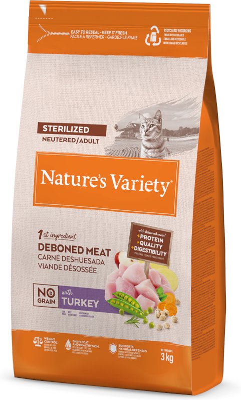 Nature's Variety No Grain Sterilized Adult Truthahn - 3 kg