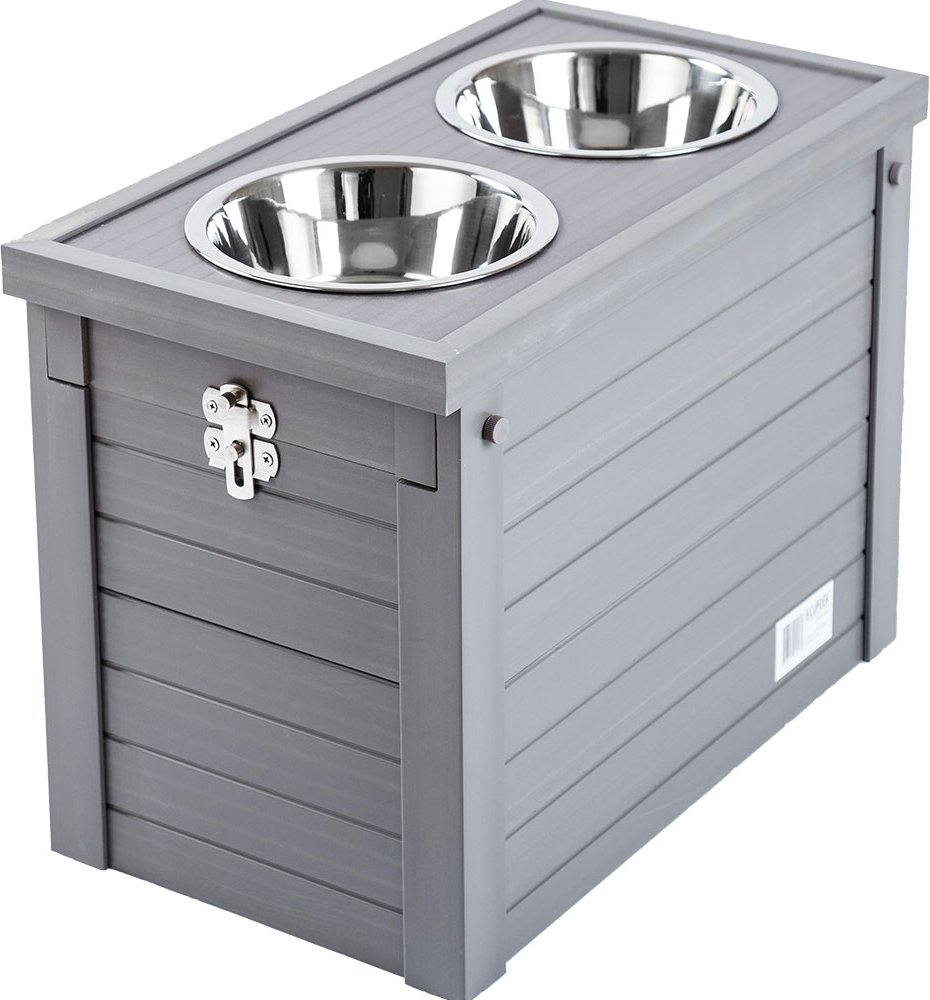 Kerbl Pet ecoFLEX® Futterbar - 2 x 1,2 l, L 54 x B 30 x H 39,5 cm