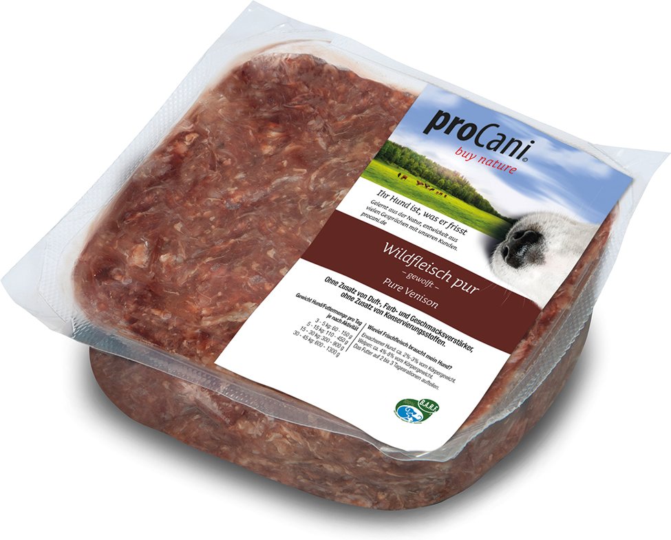 proCani buy nature Wildfleisch Pur - 22 x 500 g