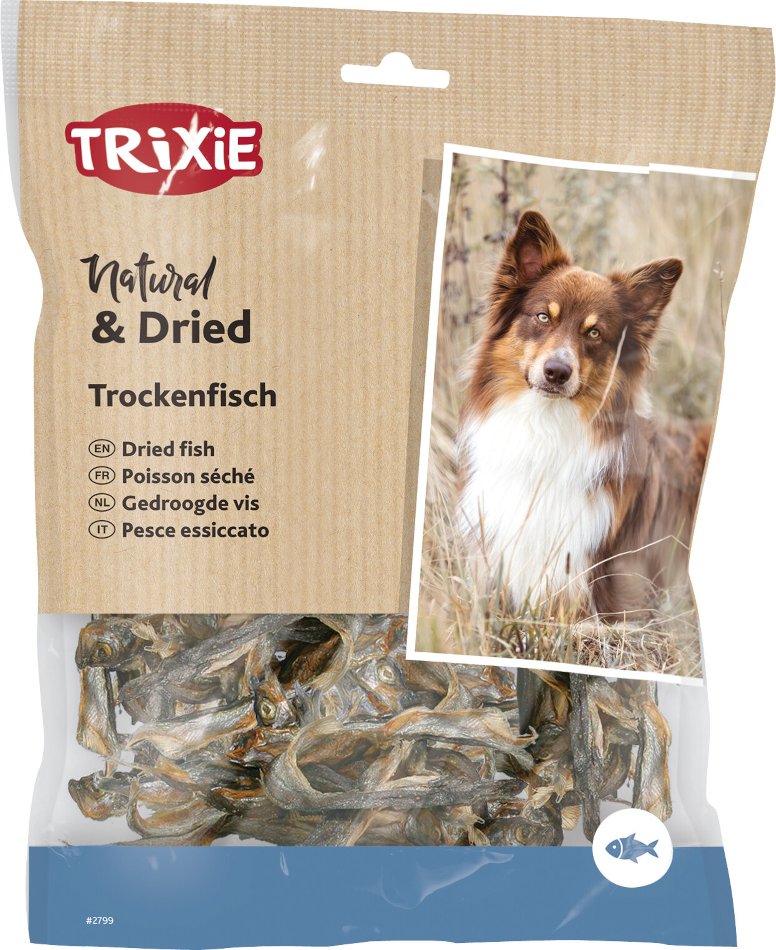 Trixie Natural & Dried Trockenfisch - Sparpaket: 3 x 200 g