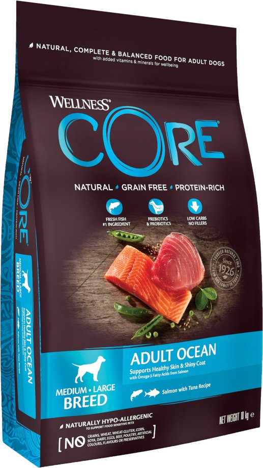 Wellness Core Dog Ocean Lachs & Thunfisch - Sparpaket: 2 x 10 kg