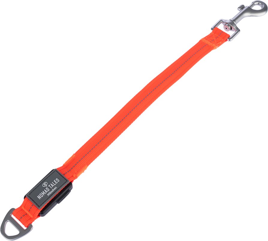 Nomad Tales Spirit USB LED Leinenverlängerung, orange - Größe S/M: ca. L 39 cm