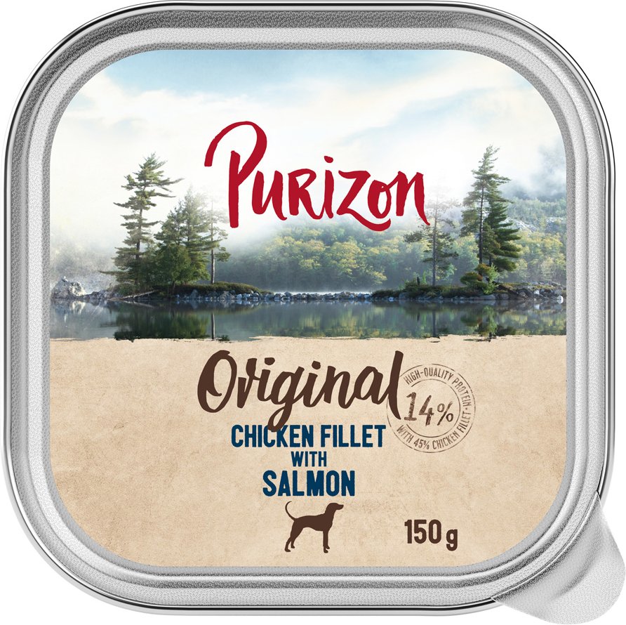 Purizon 6 x 150 g - Hühnerfilet mit Lachs