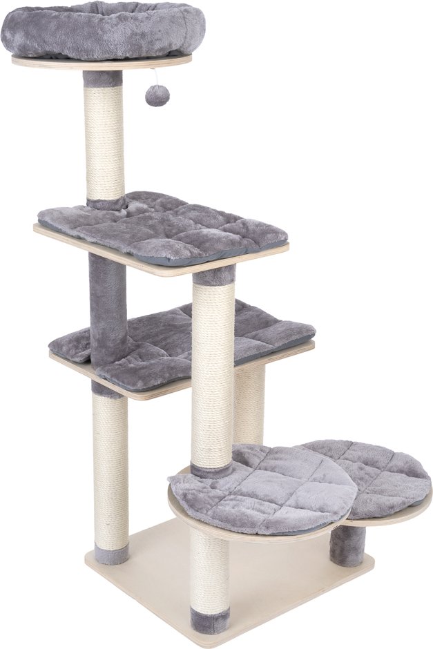 TIAKI Kratzbaum Milo - hellgrau