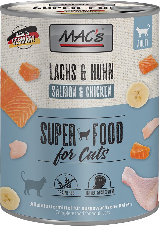 MAC´s Cat 6 x 800 g - Lachs & Hühnchen